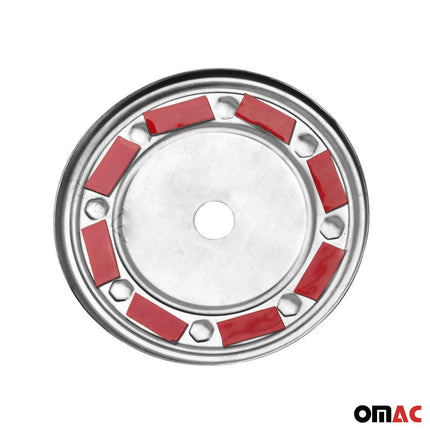 Tankdeckel Blenden Tankverschluss für Peugeot 206 206+ 1998-2012 Edelstahl Chrom