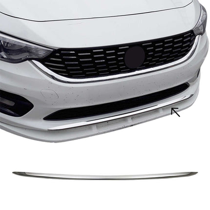 Kühlergrill Leisten Grillleisten für Fiat Tipo 2015-2024 Edelstahl Chrom 1tlg