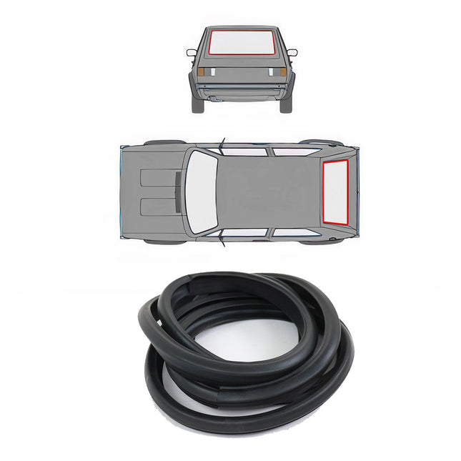 Auto Türdichtung Gummidichtung Kantenschutz für VW Golf 1974-1983 Gummi