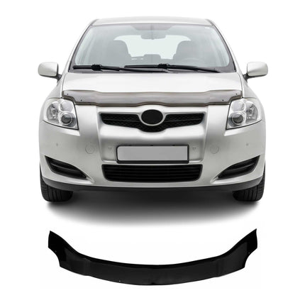Motorhaube Deflektor Insekten Steinschlagschutz für Toyota Auris 2006-10 Dunkel