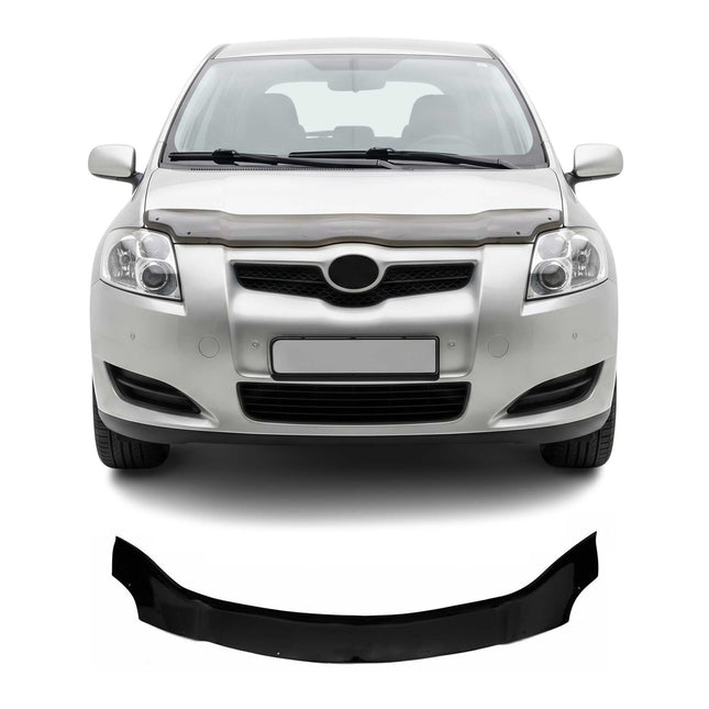 Motorhaube Deflektor Insekten Steinschlagschutz für Toyota Auris 2006-10 Dunkel