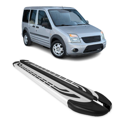 Trittbretter Seitenschweller Seitenbretter für Ford Connect 2002-2013 L1 Kurzer