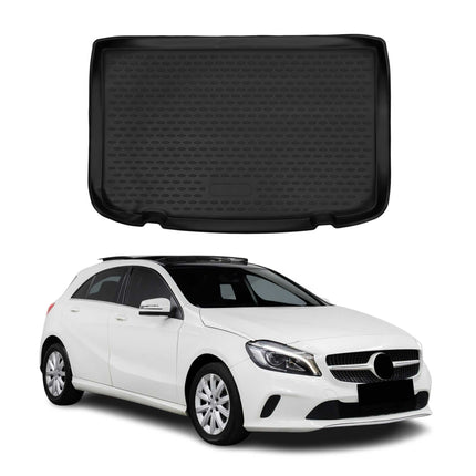 Kofferraummatte Kofferraumwanne für Mercedes A Klasse 2012-2018 Gummi TPE