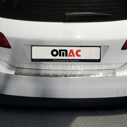 Ladekantenschutz Stoßstange für Peugeot 308 Schrägheck 2013-2021 Edelstahl Chrom