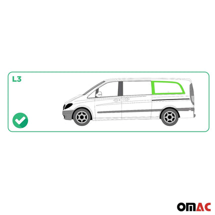 Seitenfenster Sicherheitsglas für Mercedes Vito W639 2003-2014 Vorne Links L3