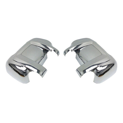 Spiegelkappen Spiegelabdeckung für Peugeot Boxer 2006-2020 Chrom ABS Silber 2tlg