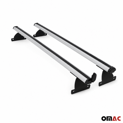 Dachträger Grundtäger für Honda CR-V IV 2013-2018 75kg Aluminium Silber 2 tlg