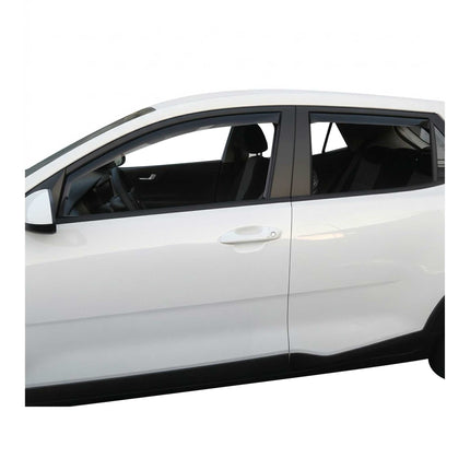 Windabweiser Regenabweiser für Kia Stonic 2017-2026 Dunkel Acryl 4tlg