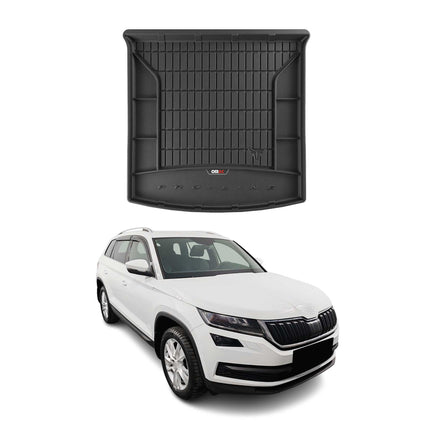 OMAC Gummi Kofferraumwanne für Skoda Kodiaq 2016-2024 5Sitz TPE Laderaumwanne