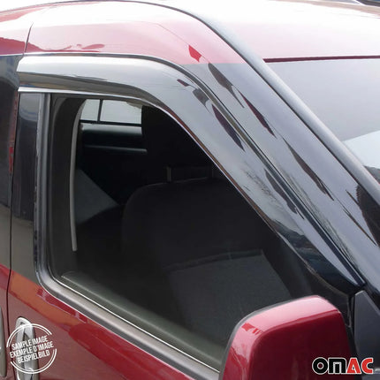 Windabweiser Regenabweiser für Fiat Fiorino Qubo Nemo Bipper  2008-2024