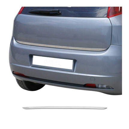 Kofferraumleiste Heckleiste für Fiat Punto Evo 2008-2012 Untere Chrom Edelstahl