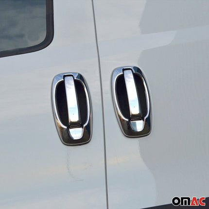 Chrom Türgriff Blende für Fiat Fiorino 2007-2021 4-Tür Edelstahl 8tlg