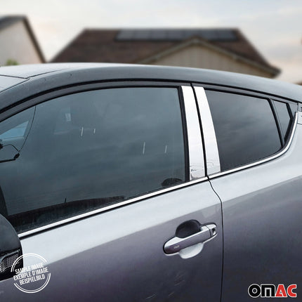 B-Säule Türsäulen Verkleidung für Dodge Neon 2016-2021 Edelstahl Chrom 4tlg