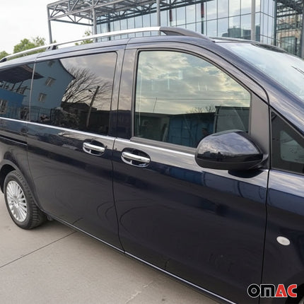 Chrom Türgriff Blende für Mercedes Vito W447 2014-2019 3-Tür Edelstahl 6tlg