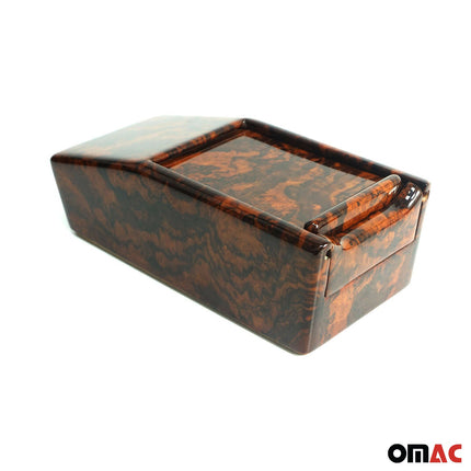 Ablagebox Tapebox Holzablage für Mercedes S Klasse W126 C126 86-1991 Wurzelholz