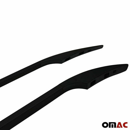 Dachreling Dachgepäckträger für Fiat Scudo 2007-2016 L2 Mitte RS Alu Schwarz