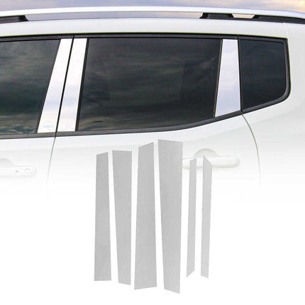 B-Säule Türsäulen Verkleidung für Hyundai ix35 2009-2015 Edelstahl Chrom 6tlg