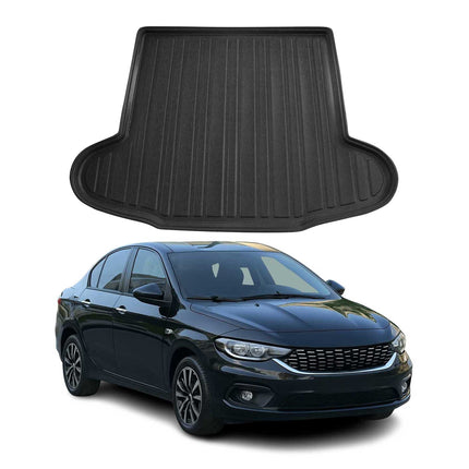 Kofferraumwanne Laderaumwanne für Fiat Tipo 2015-2026 Stufenheck Gummi TPE