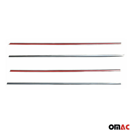 Fensterleisten Zierleisten für Toyota Corolla Stufenheck 2002-2007 Chrom 4tlg