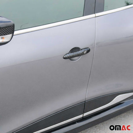 Türgriff Blende Carbon für Renault Clio 2012-2019 4Tür Kohlefaser 6tlg