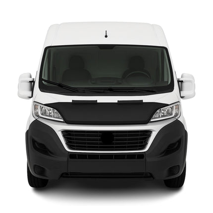 Haubenbra Bonnet Bra Steinschlagschutzmaske für Fiat Ducato 2014-2026 Schwarz 1x