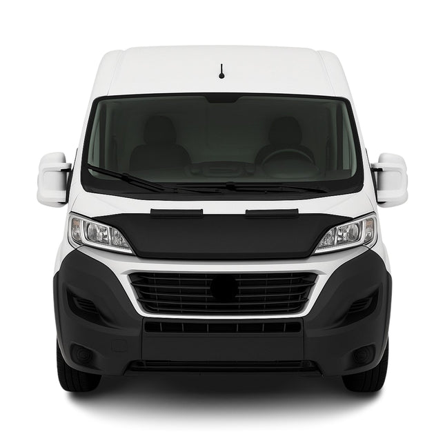 Haubenbra Bonnet Bra Steinschlagschutzmaske für Fiat Ducato 2014-2026 Schwarz 1x