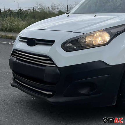 Kühlergrill Leisten Grillleisten für Ford Connect 2014-2019 Edelstahl Chrom 4x