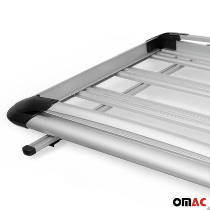 Dachträger + Dachkorb Satz für VW Amarok 2010-2021 Aluminium Silber 3tlg