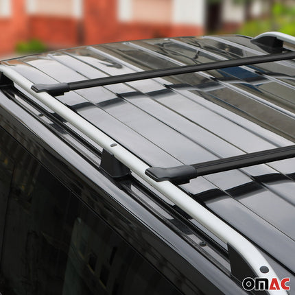 Dachträger Grundtäger für Dacia Duster mk3 2024-2026 75kg Alu Schwarz 2 tlg