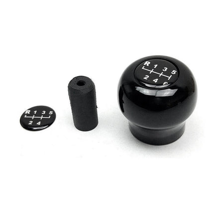 Schaltknauf Schaltknopf für VW Multivan T5 2003-2015 Edelholz Schwarz Glanz