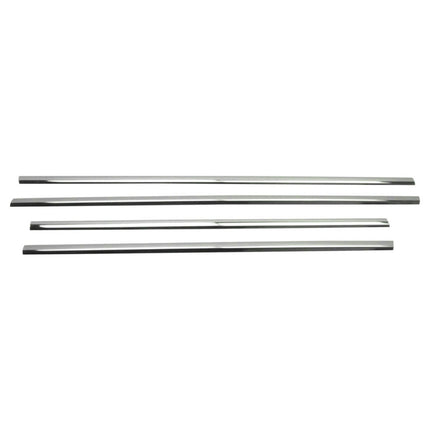 Fensterleisten Zierleisten für Renault Clio 1998-2005 Edelstahl Chrom 4tlg