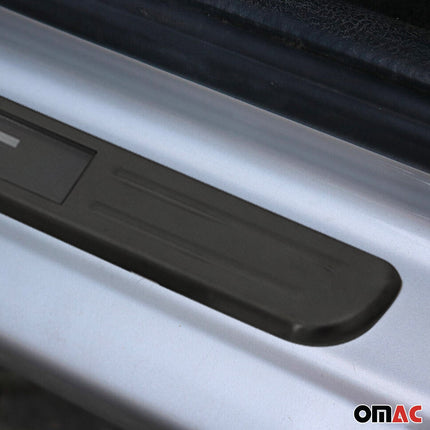 Einstiegsleisten Türschweller für Citroen C3 2002-2009 Chrom Gebürstet Dunkel 4x