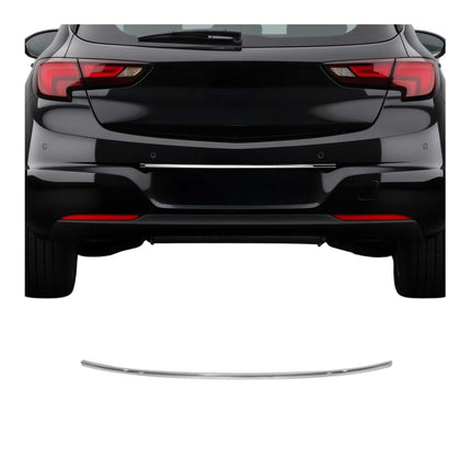 Heckleiste Stoßstangen Leiste für Opel Astra K 2015-2021 Untere Edelstahl Chrom