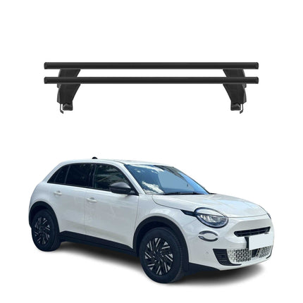Menabo Dachträger Grundträger für Fiat 600E/600 2023-2026 Alu Schwarz 2tlg
