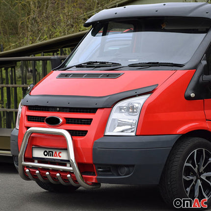 Für Ford Transit 2006-2014 Motorhaube Deflektor Insekten Schwarz