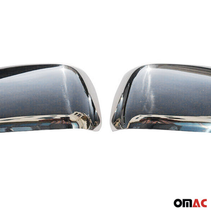 Spiegelkappen Spiegelabdeckung für Toyota RAV4 Edelstahl Chrom 2tlg