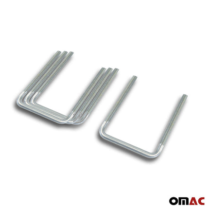 Menabo U-Befestigung Satz U-Bügel 80MM für Dachkoffer Dachbox