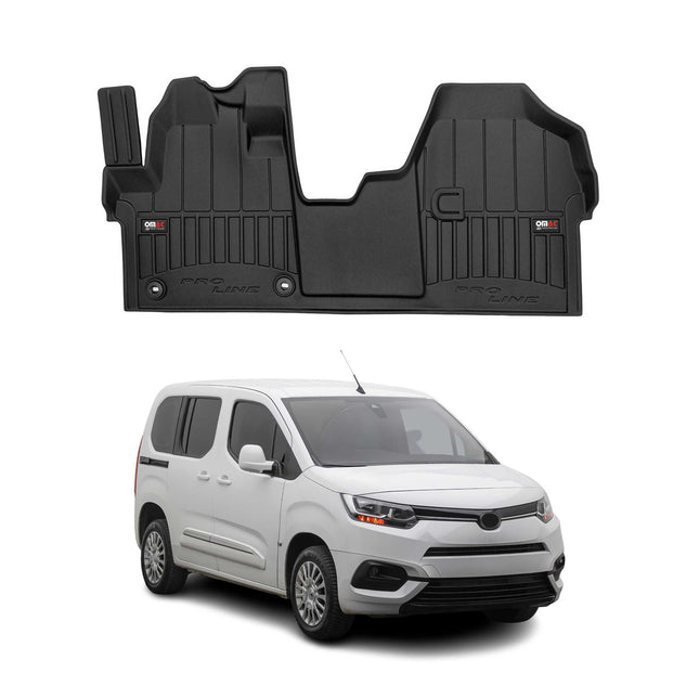 OMAC Gummi Fußmatten für Toyota Proace 2016-2026 Premium TPE Automatten 1tlg