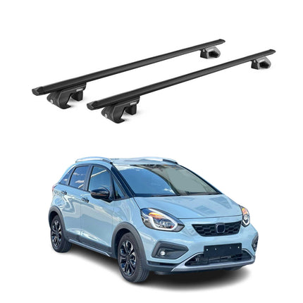 Dachträger Grundtäger für Honda Jazz Crosstar 2020-2026 90kg Alu Schwarz 2x ABE