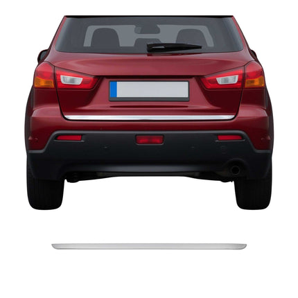 Kofferraumleiste Heckleiste für Mitsubishi ASX 2010-2023 Untere Chrom Edelstahl