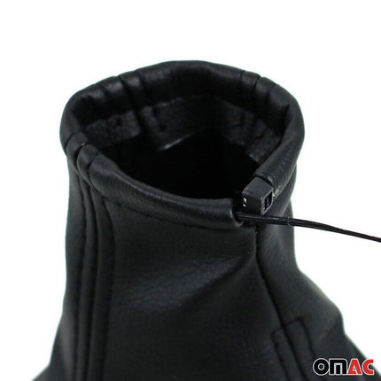Schaltsack Schaltmanschette für Opel Corsa C 1994-2006 Kunstleder Schwarz