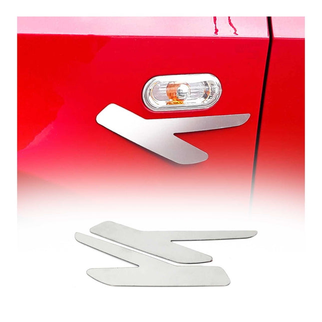 Seitenleiste Seitendekor Autodecor für Seat Leon 3 2012-2020 Edelstahl Chrom 2x