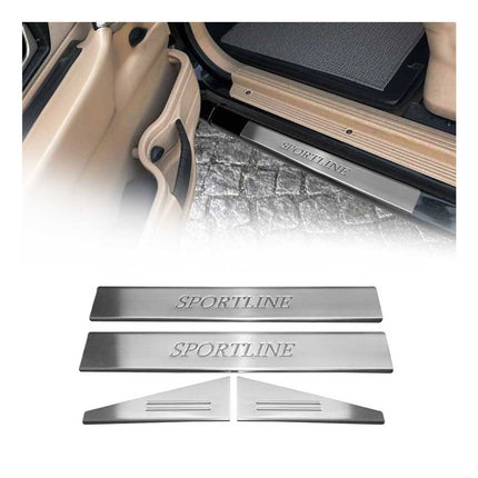 Einstiegsleisten Türschweller für Land Rover Freelander 2006-2014 Edelstahl 4tlg