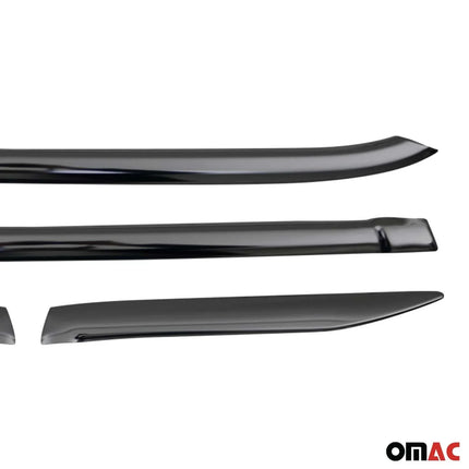 Fensterleisten Zierleisten für Mercedes Sprinter 2018-2025 Edelstahl Dunkel 4tlg