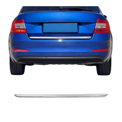 Kofferraumleiste Heckklappe Leiste für Skoda Octavia 2013-2019 Edelstahl Chrom
