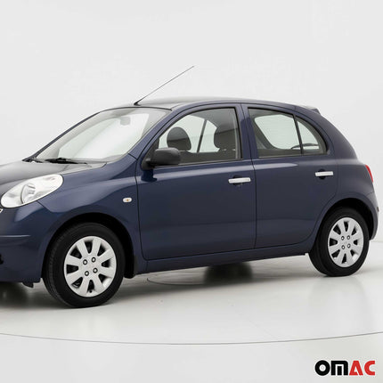 Chrom Türgriff Blende für Nissan Micra 2010-2017 4-Tür Edelstahl 8tlg
