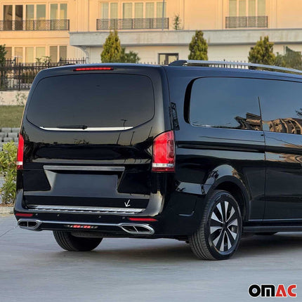 Kofferraumleiste Heckleiste für Mercedes Vito W447 2014-2026 Edelstahl Chrom