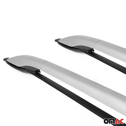 Original Dachreling für Ford Kuga II 2012-2019 Aluminium Grau 2 tlg