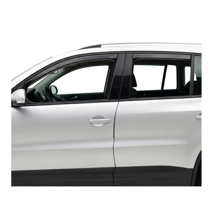 Windabweiser Regenabweiser für VW Tiguan 2007-2016 Dunkel Acryl 2tlg