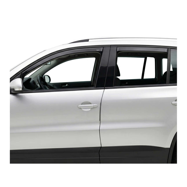 Windabweiser Regenabweiser für VW Tiguan 2007-2016 Dunkel Acryl 2tlg